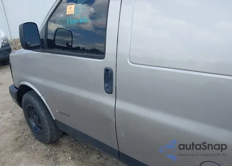 2006 Chevrolet Express Work Van from USA, damaged, VIN 1GCGG25V361262091